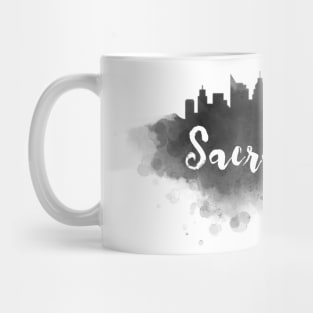 Sacramento watercolor Mug